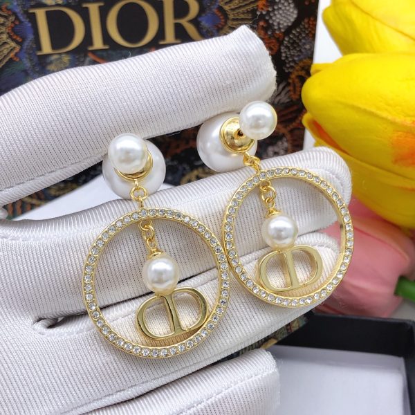 3 pearl stud earrings gold for women 2799