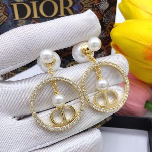 10 pearl stud earrings gold for women 2799