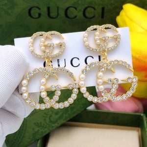17 pearl stud earrings gold for women 2799