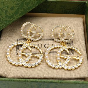 18 pearl stud earrings gold for women 2799