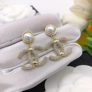 1-Cshaped Earrings Gold For Women   2799