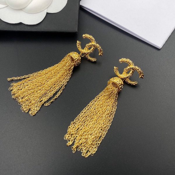 8 tassel earrings gold for women 2799
