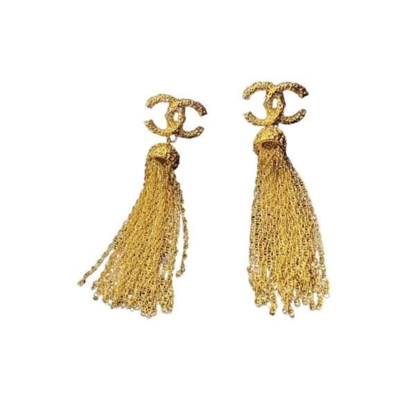 10 tassel earrings gold for women 2799