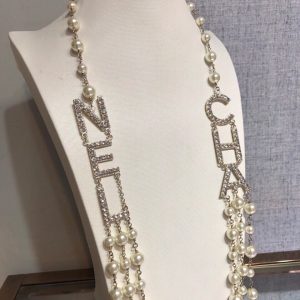 1 chanel Pochette necklace gold tone for women 2799