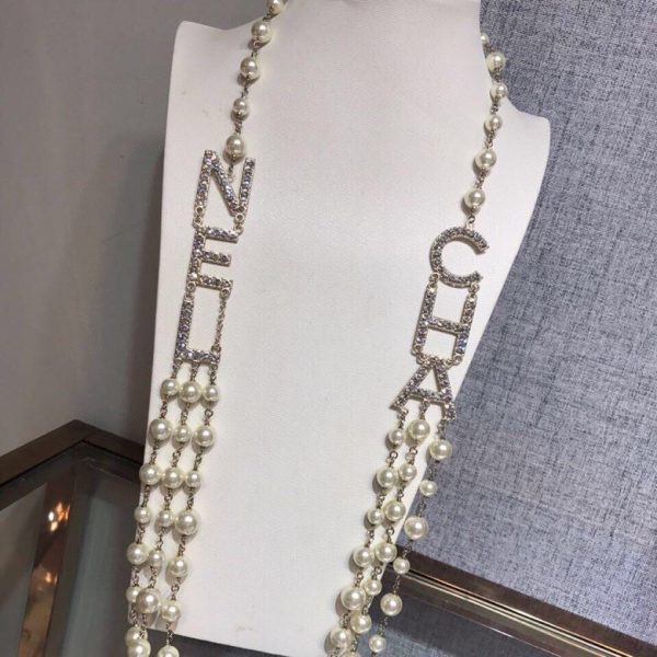 9 chanel Pochette necklace gold tone for women 2799