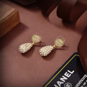 9 teardrop earrings gold for women 2799