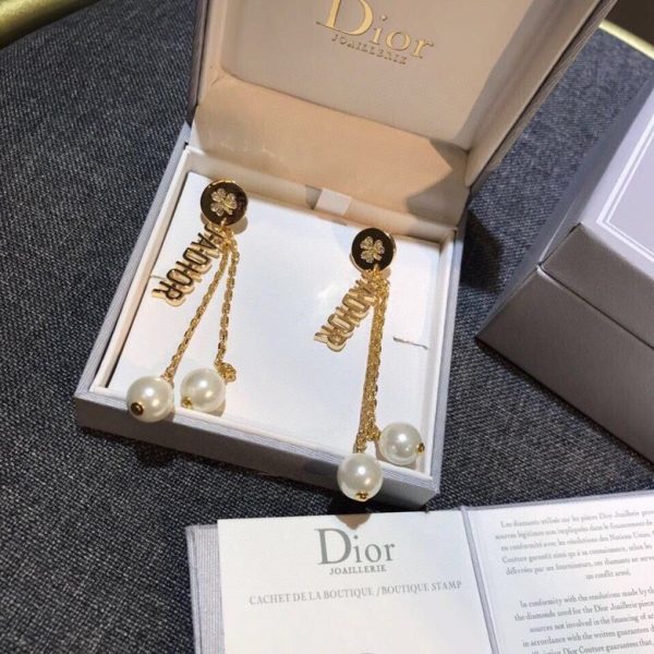 2 jadior earrings gold tone for women 2799