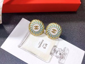 alphabet earrings jade green for women 2799