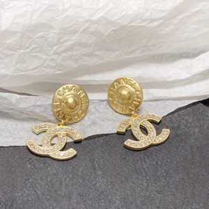 2-C Earrings Gold For Women   2799