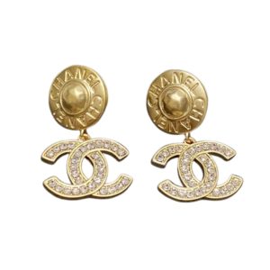 4-C Earrings Gold For Women   2799