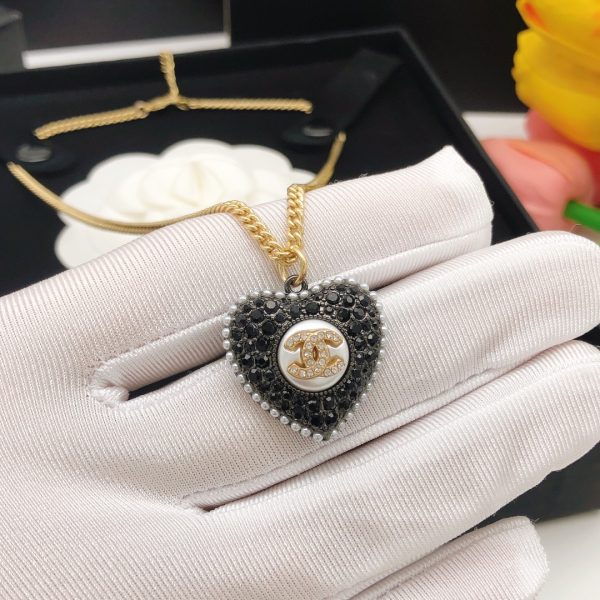 2 love necklace black for women 2799