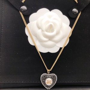 8 love necklace black for women 2799