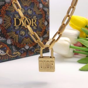 pin buckle necklace gold for women 2799