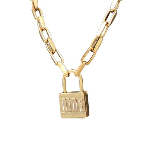 4 pin buckle necklace gold for women 2799