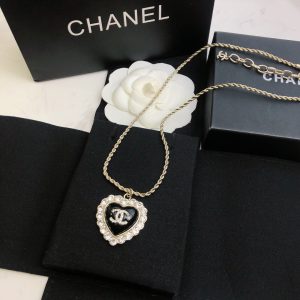 1-Love Necklace Black For Women   2799