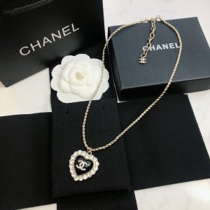 3-Love Necklace Black For Women   2799