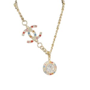 11 pearl diamond necklace gold for women 2799