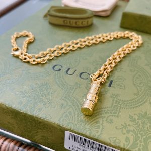 double g classic punk necklace gold for women 2799