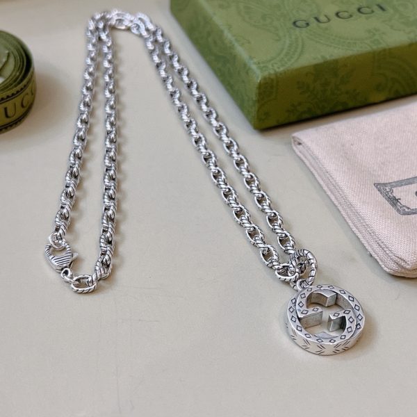 5 chain necklace silver for women 2799