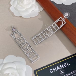 6 long stud earrings silver for women 2799