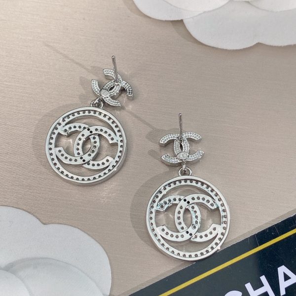 7 circle earrings silver for women 2799