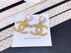 3-Cc Earrings Gold For Women   2799