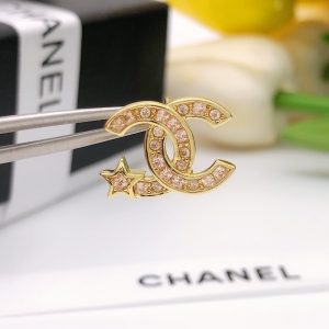 7 star series horse eye star earrings gold for women 2799