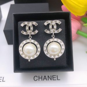 2 net earrings silver for women 2799
