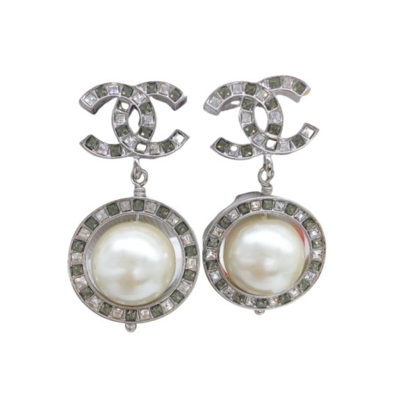 4 net earrings silver for women 2799