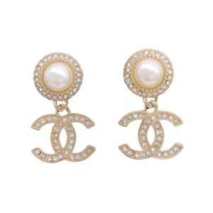 4 dazzling princess earrings gold for women 2799