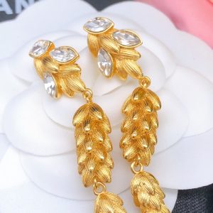 6 diamond round stud earrings gold for women 2799