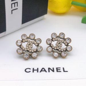 1 diamond round stud earrings white for women 2799
