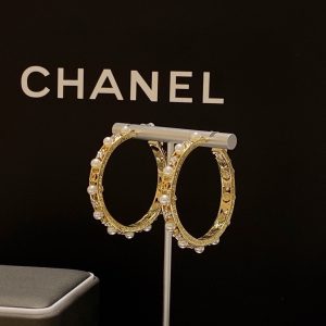 2-Pearl Diamond Earrings Gold For Women   2799