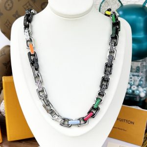 2 paradise chain necklace multicolor for women 2799