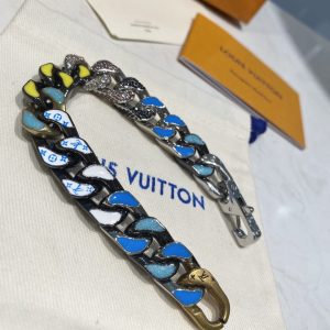 cuban chain bracelet multicolor for women 2799