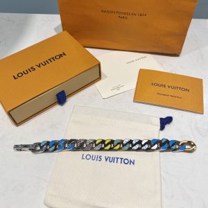 1 cuban chain bracelet multicolor for women 2799