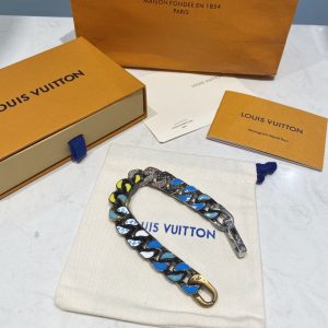 7 cuban chain bracelet multicolor for women 2799