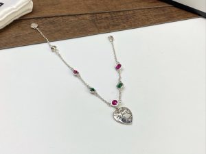 2 hearteye bracelet silver for women 2799