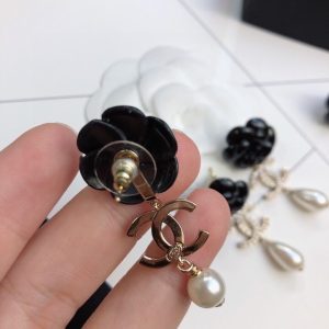 resin earrings black for women 2799