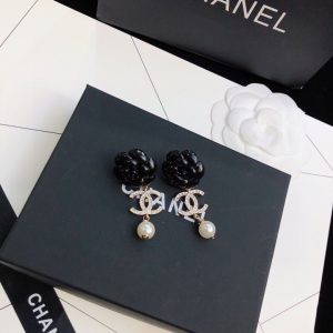 8 resin earrings black for women 2799