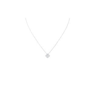 4 les ardentes pendant necklace silver tone for women q93652 2799