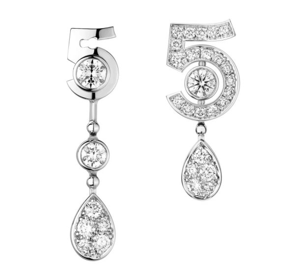 4 eternal n5 changeable earrings silver tone for women j11992 2799