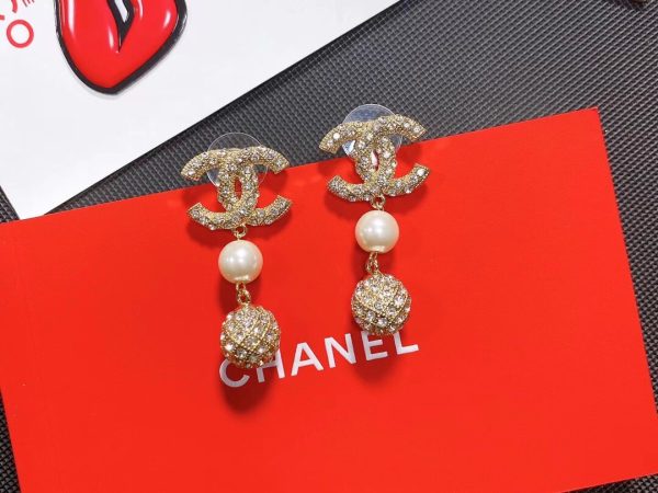1 sparkling sphere earrings gold tone for women 2799