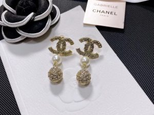 3 sparkling sphere earrings gold tone for women 2799