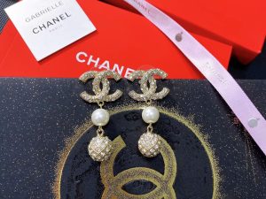 5 sparkling sphere earrings gold tone for women 2799
