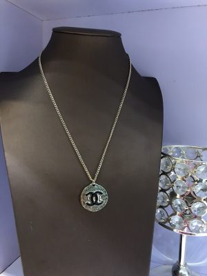 13 double c necklace silver for women 2799
