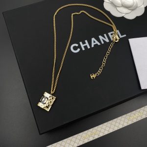 2-Handbag Shape Necklace Gold Tone For Women   2799