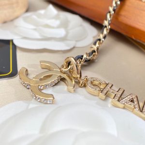 1-Alphabet Necklace Gold For Women   2799