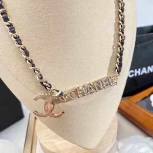 7 alphabet necklace gold for women 2799