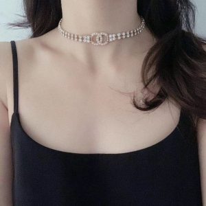 3 diamond necklace gold for women 2799